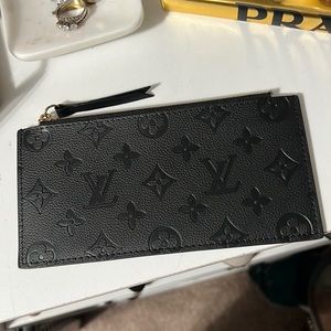 Gorgeous Upcycled Louis Vuitton Wallet 🖤